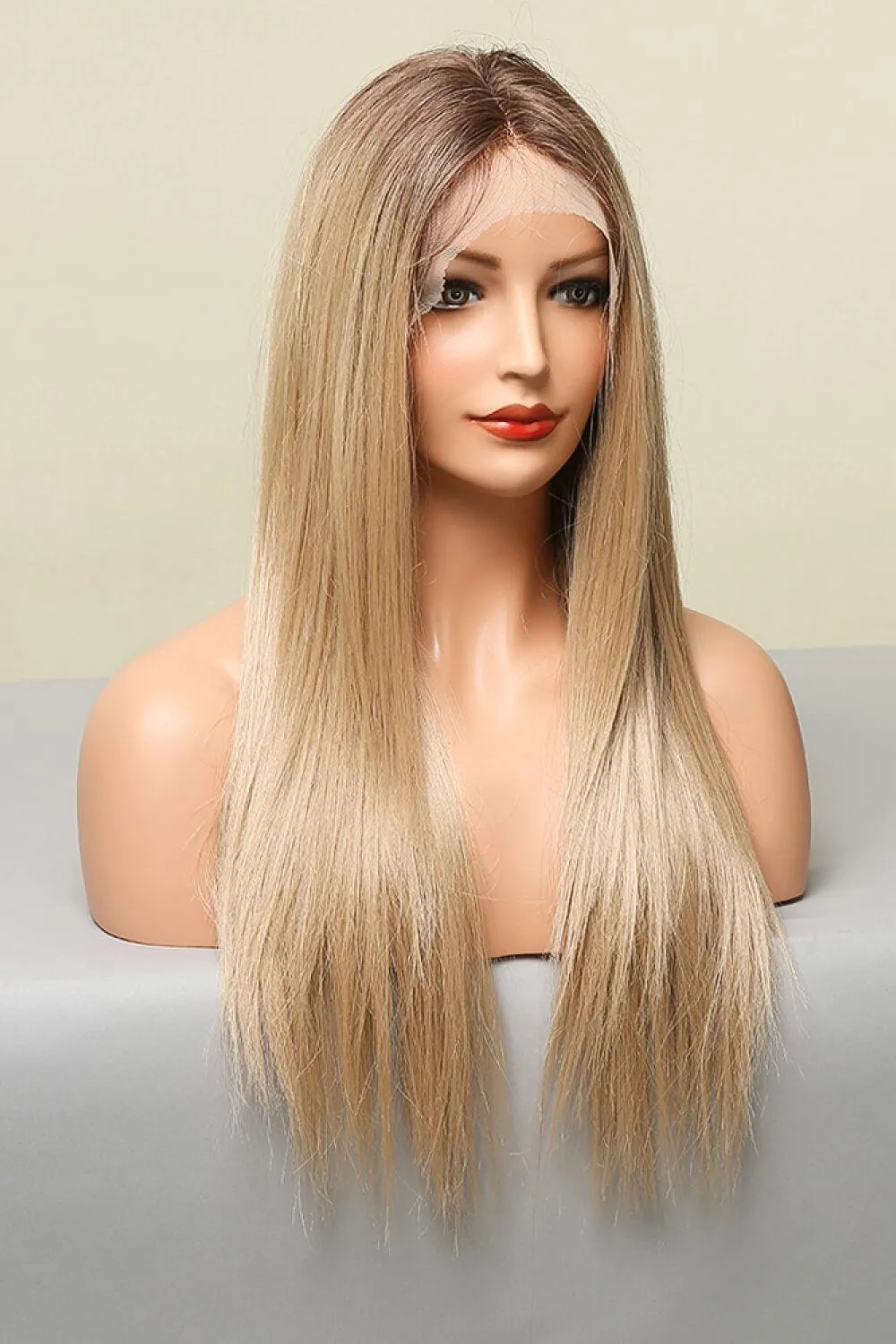 Hazel Blues® | Dirty Blonde Lace Front Wigs Synthetic Long Straight 26''