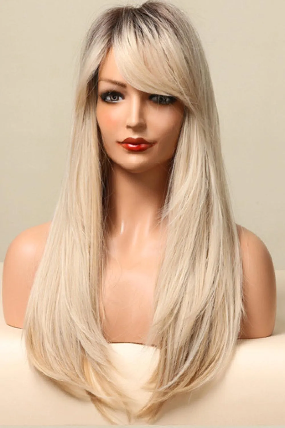 Hazel Blues® |  Full Machine Made Long Wigs 26''