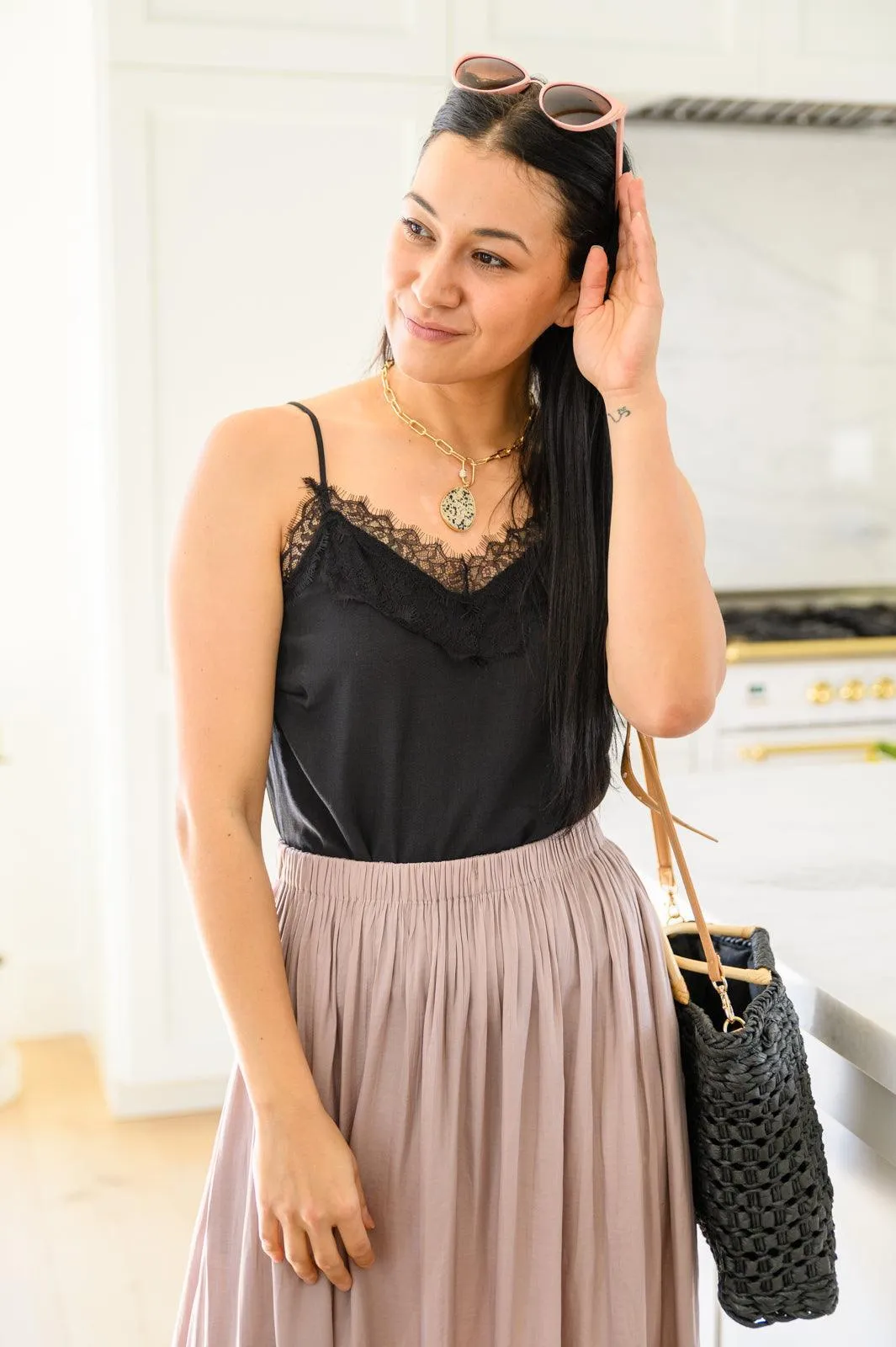 Hazel Blues® | Infinite Memories Lace Bodysuit In Black
