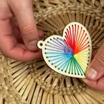 Heart Keyring Craft Kit