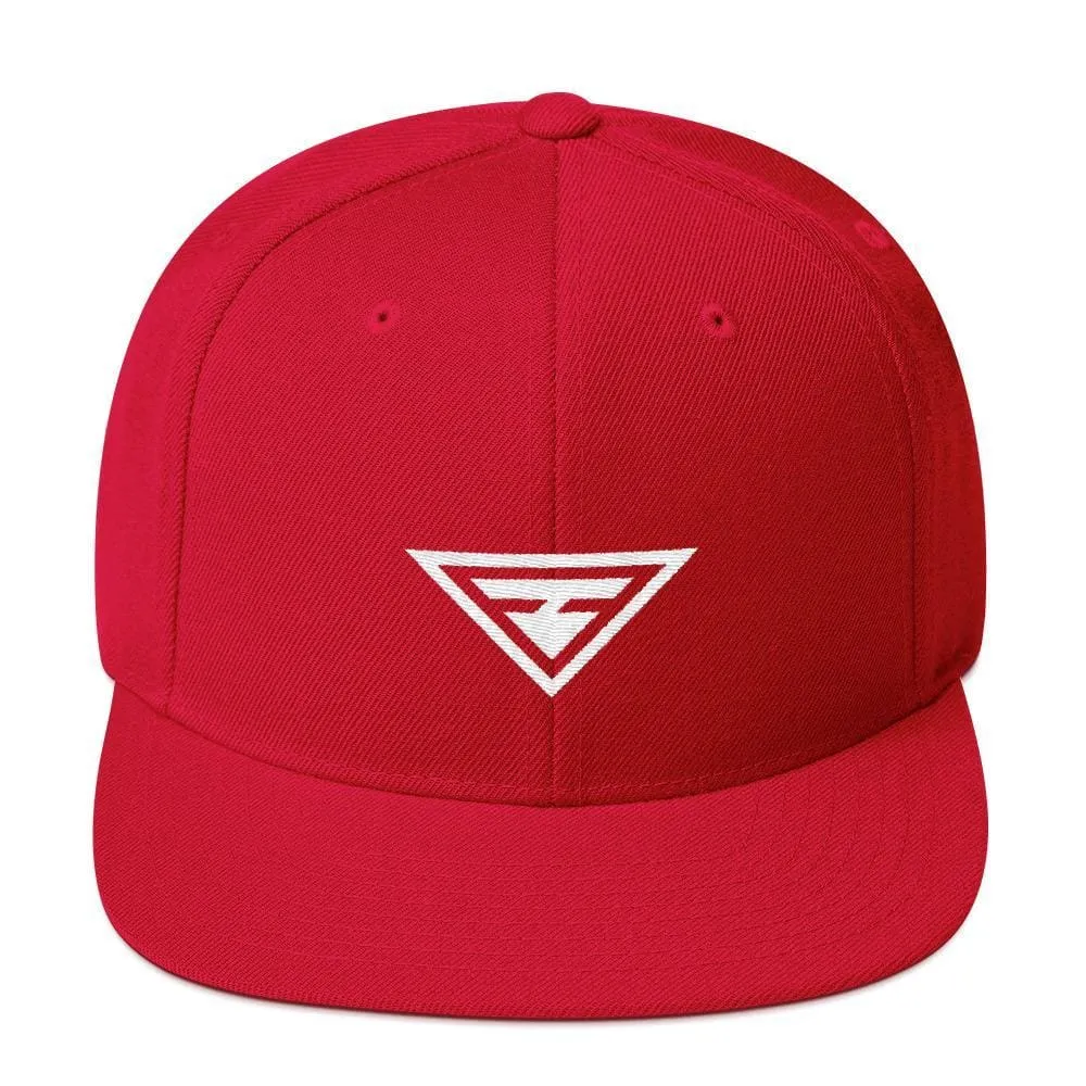 Hero Snapback Hat with Flat Brim