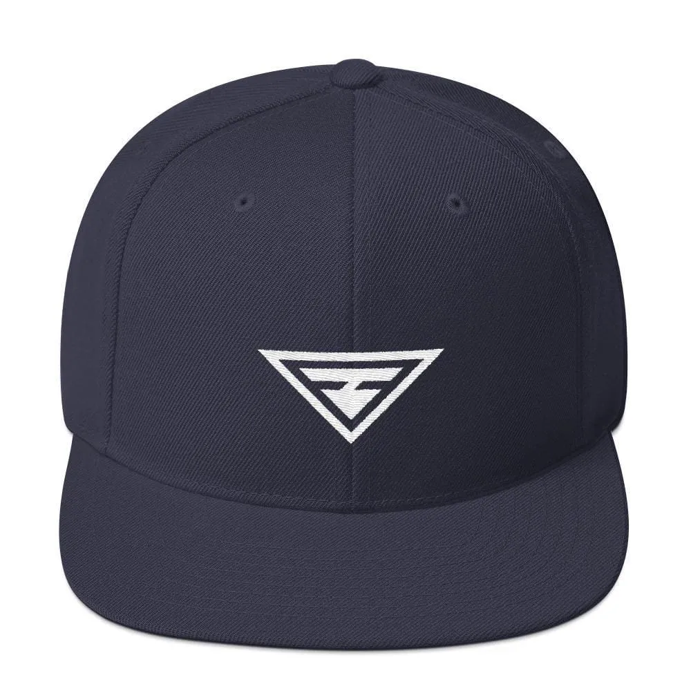 Hero Snapback Hat with Flat Brim