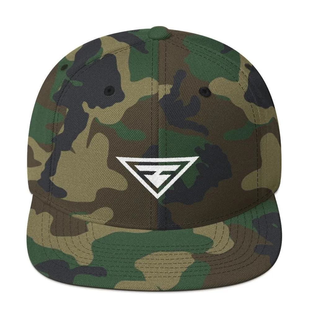 Hero Snapback Hat with Flat Brim