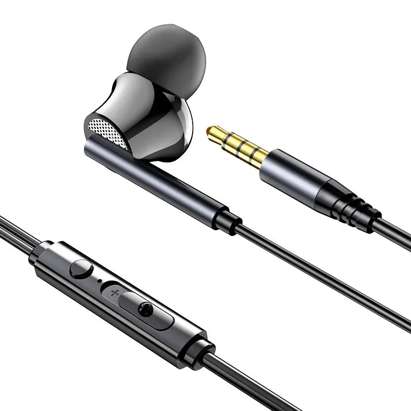 HiFi Wired Headphones with Microphone - Sport In-Ear Earbuds Headset with Cable Wire for Phone