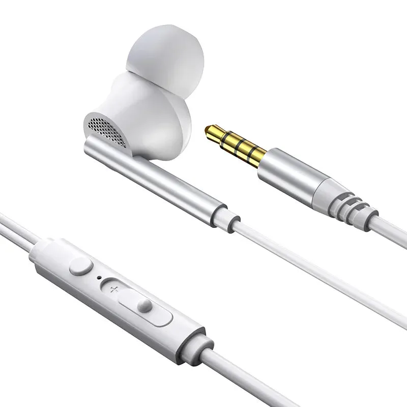 HiFi Wired Headphones with Microphone - Sport In-Ear Earbuds Headset with Cable Wire for Phone