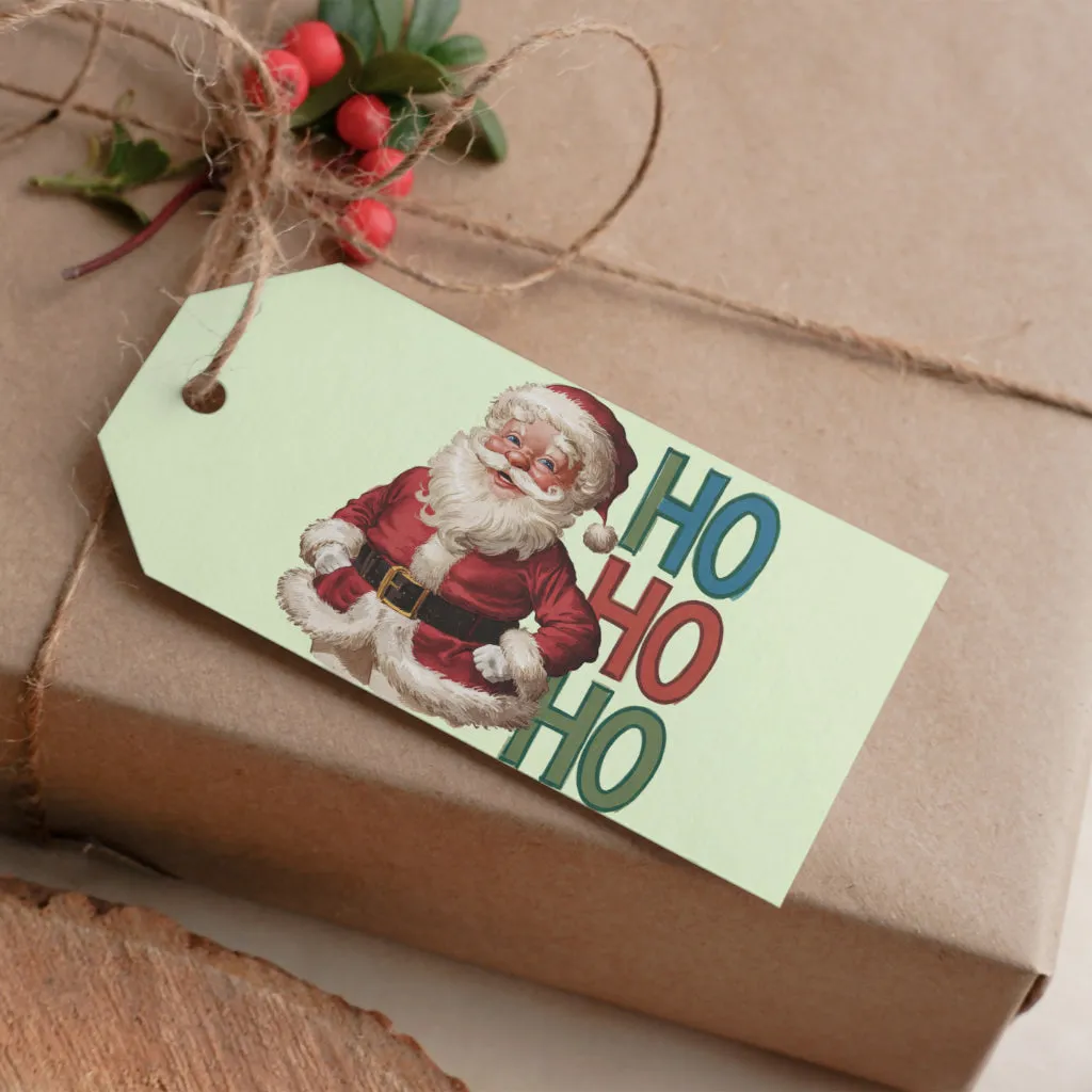 Ho Ho Ho Vintage Santa Claus: JPEG PNG PDF