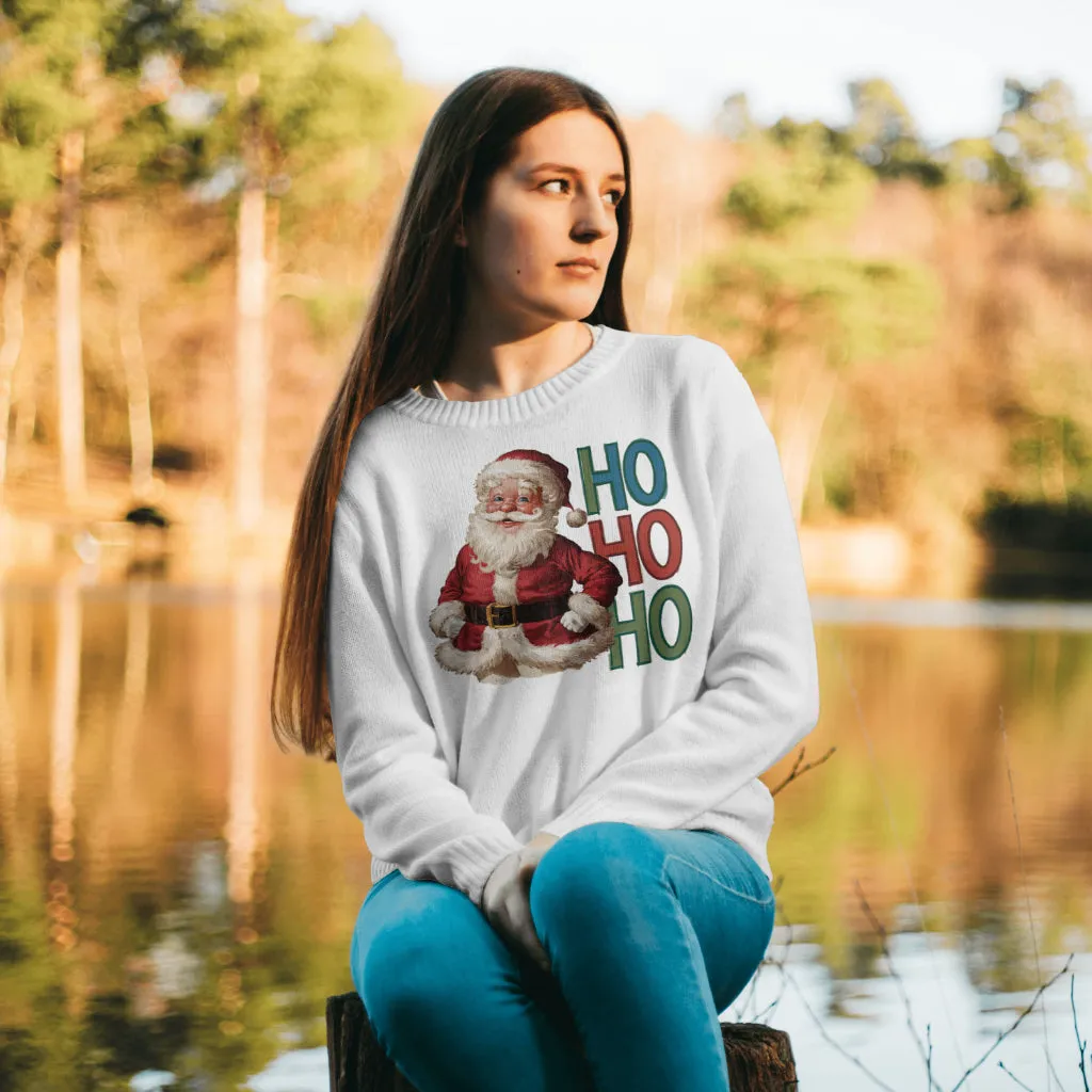 Ho Ho Ho Vintage Santa Claus: JPEG PNG PDF