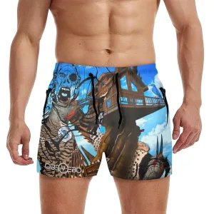 Home Invasion Men's Beach Shorts