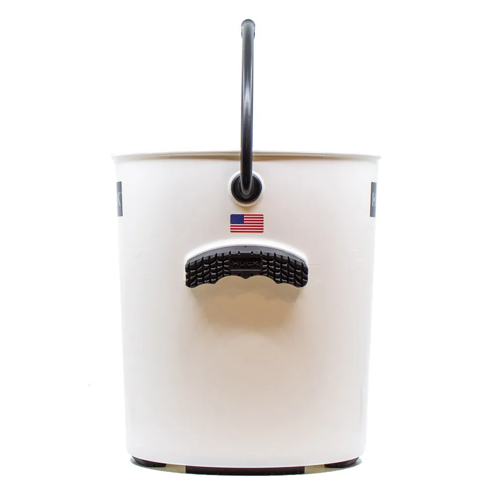 HUCK Performance Bucket - Tuxedo - White w/Black Handle