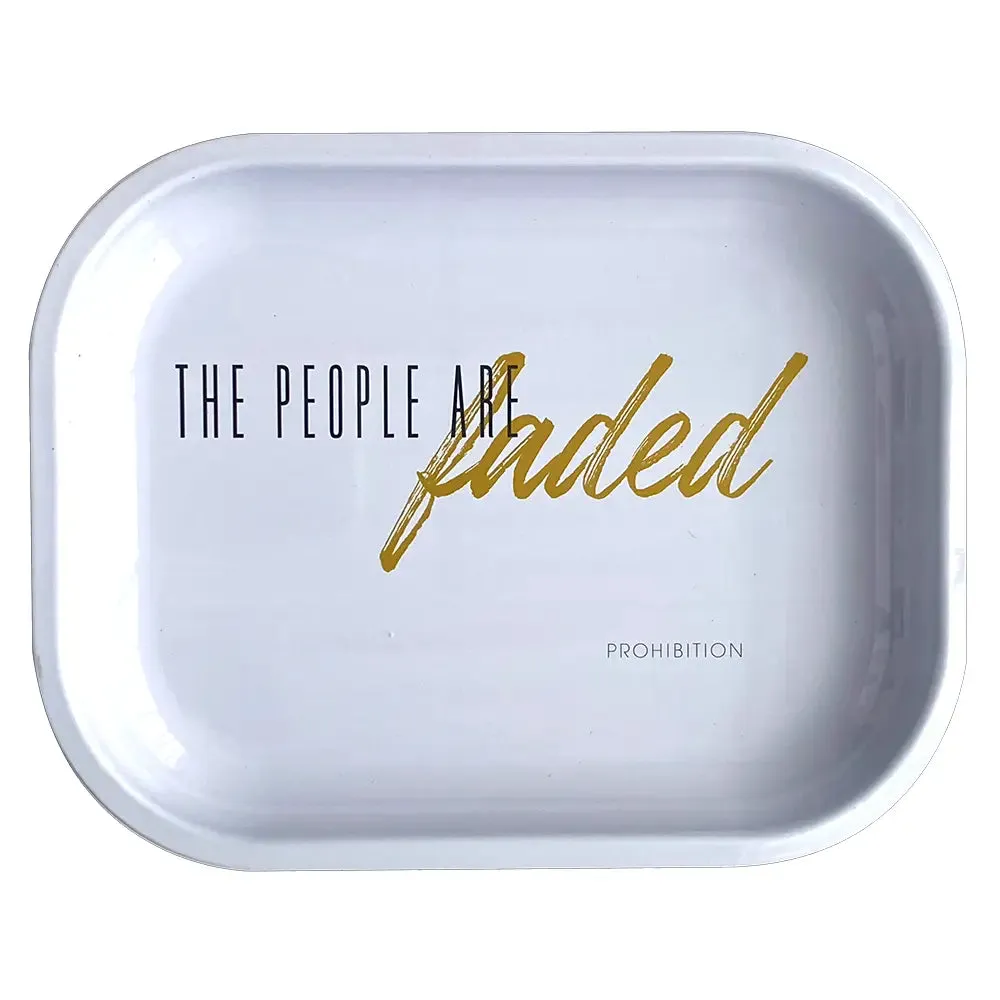 Inhal'Nation - Small Metal Rolling Rolling Tray