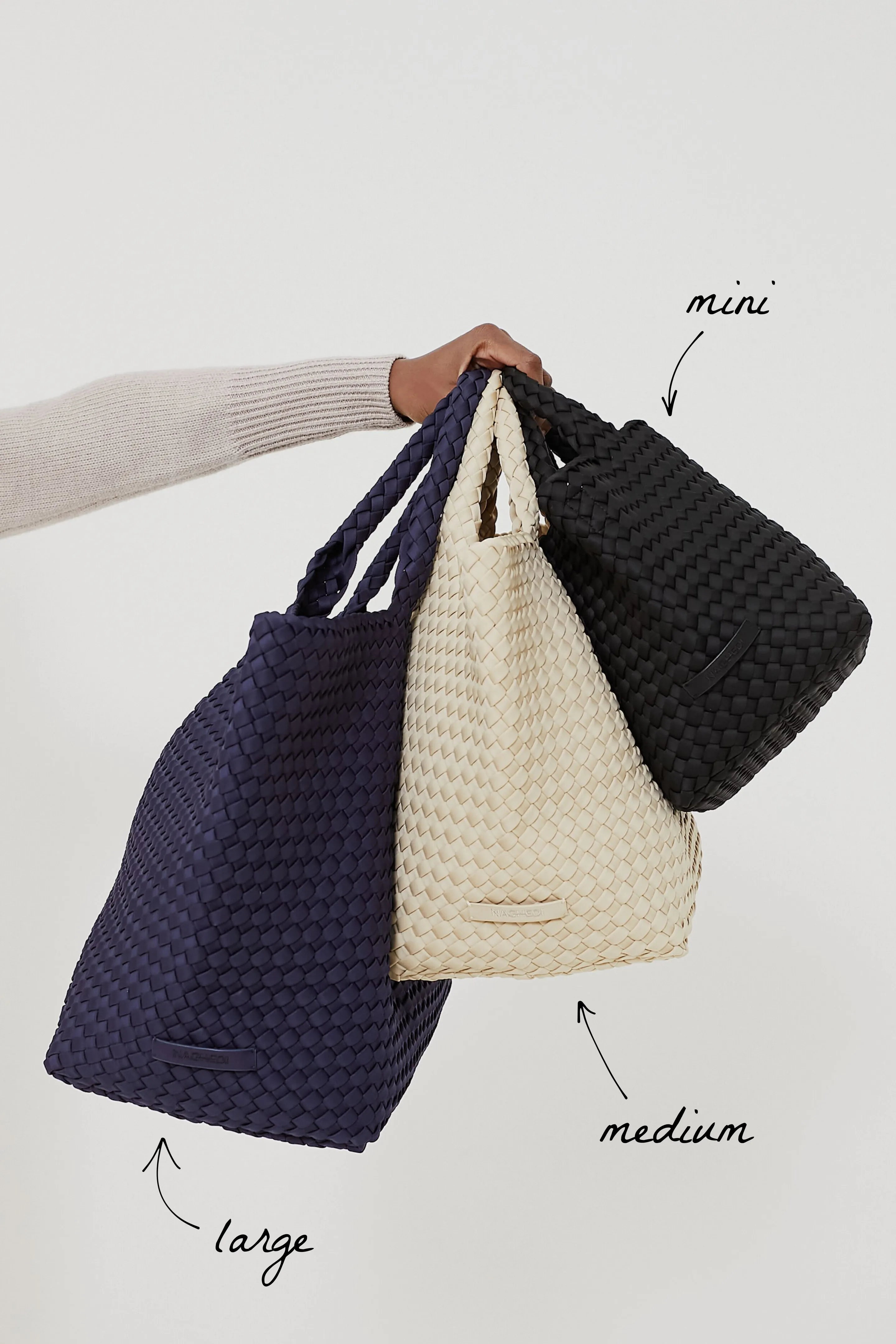 Ink Blue St Barths Large Tote