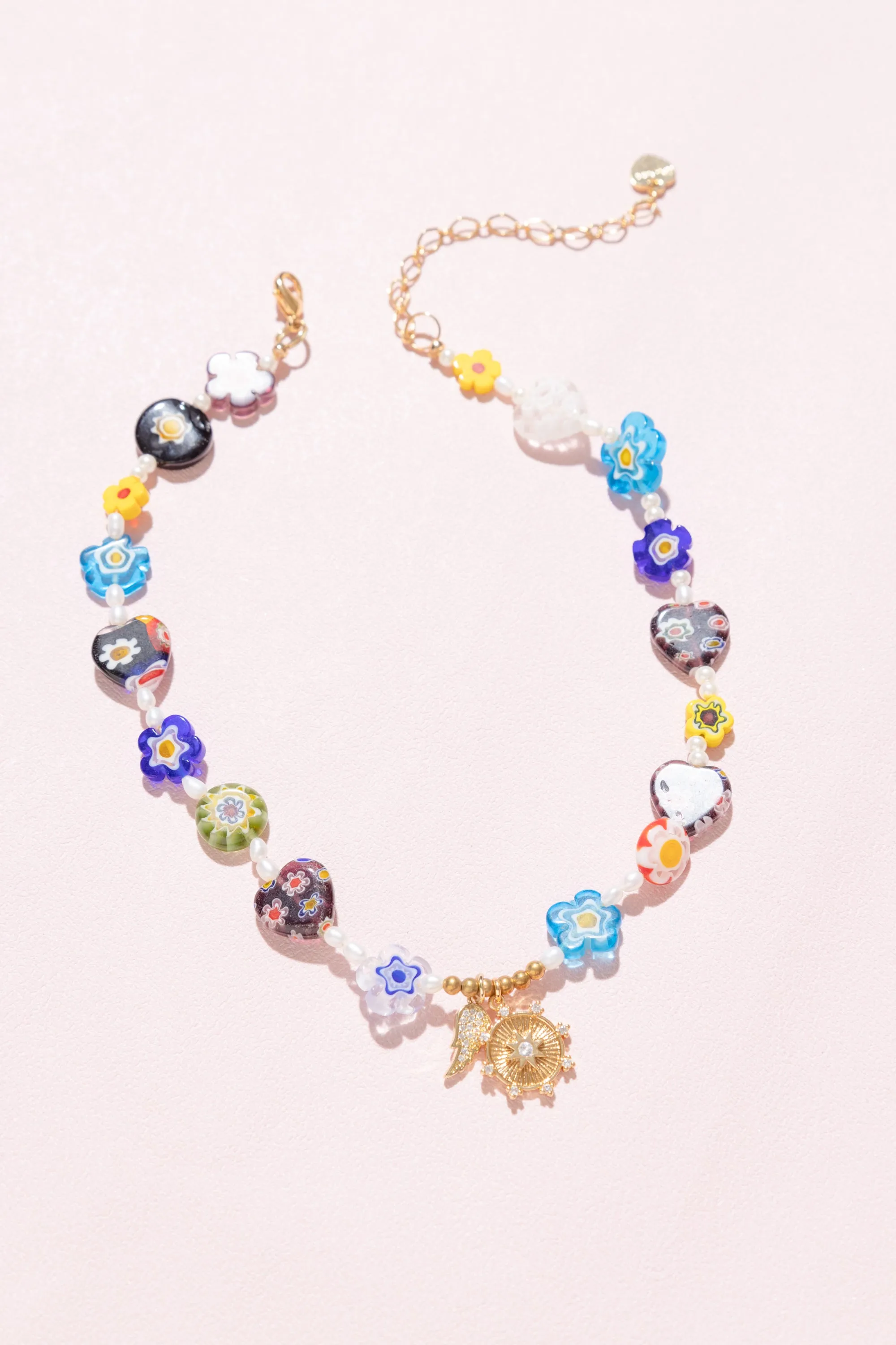 Jenny Love Floral Bead Necklace