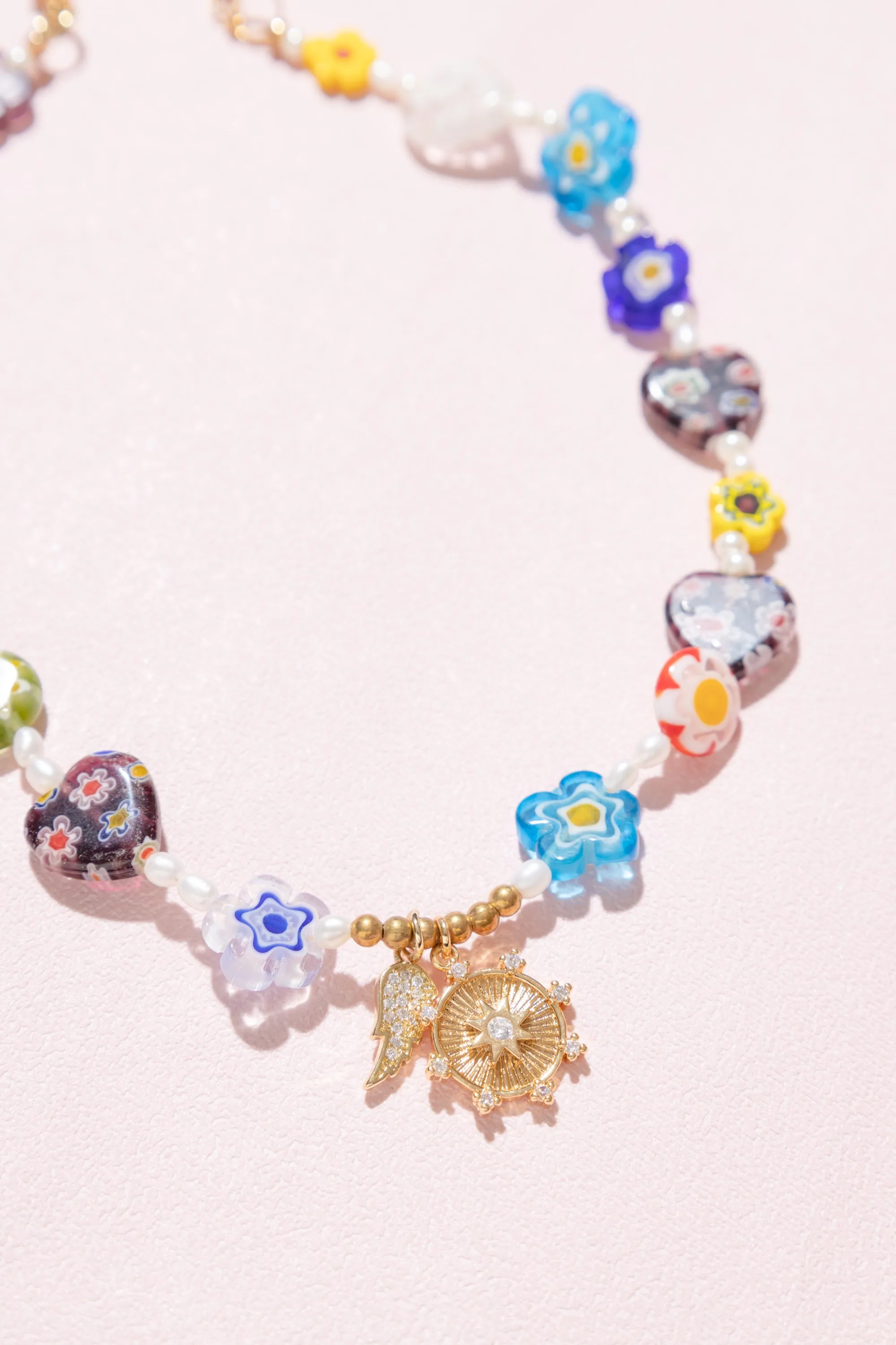 Jenny Love Floral Bead Necklace