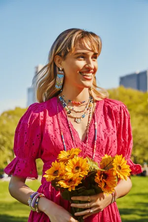 Jenny Love Floral Bead Necklace