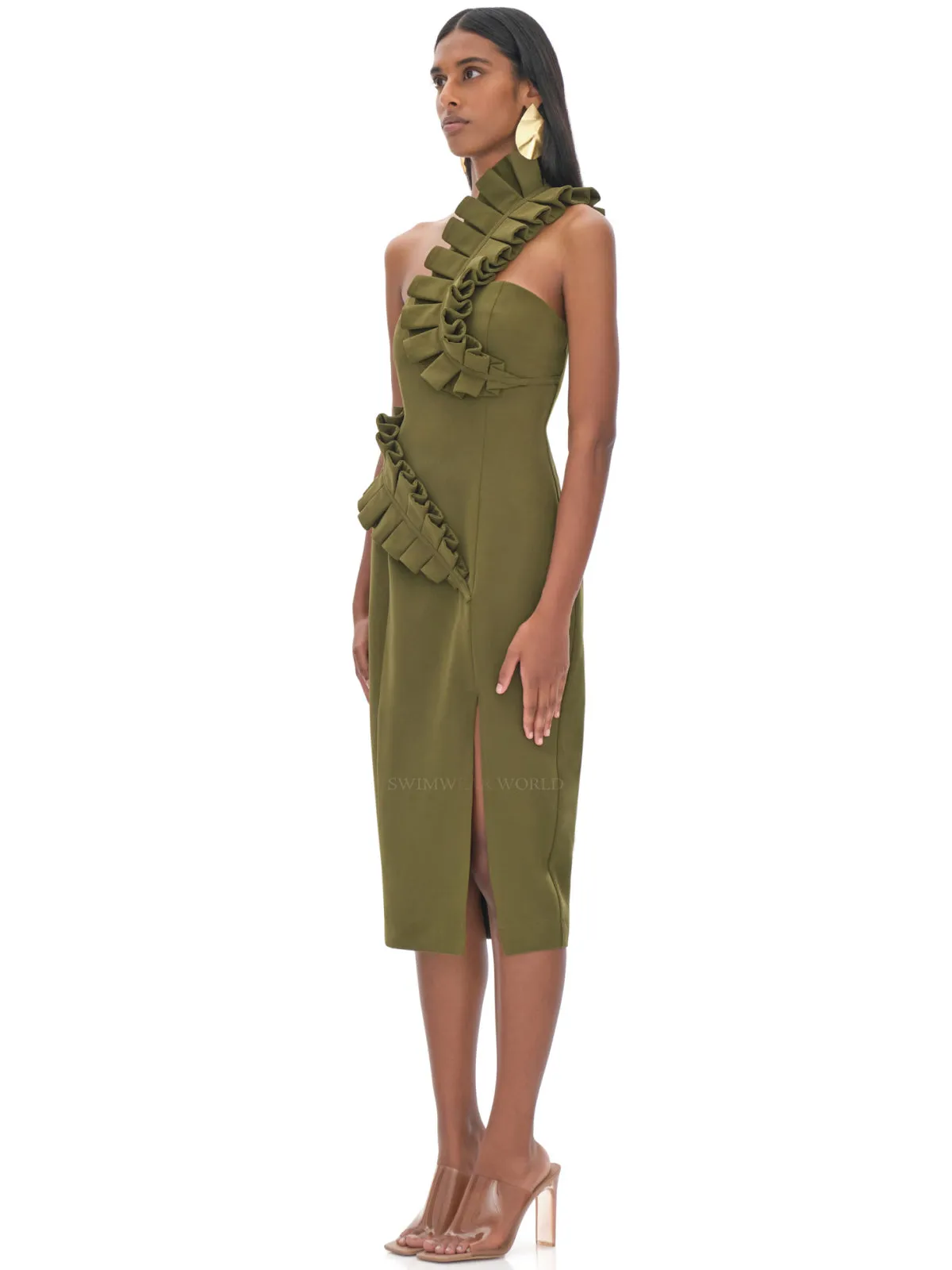 Kamala Midi Dress ::RET