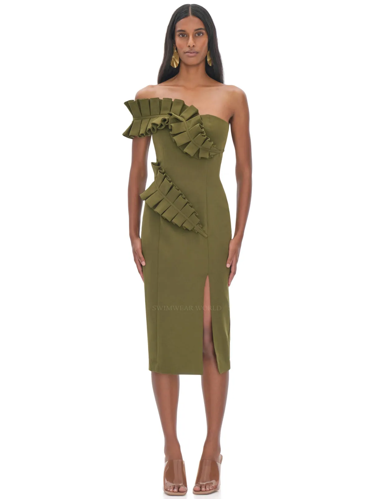 Kamala Midi Dress ::RET