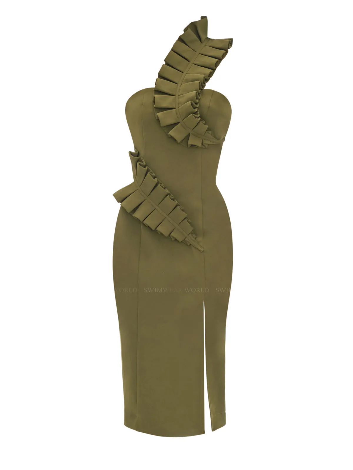 Kamala Midi Dress ::RET