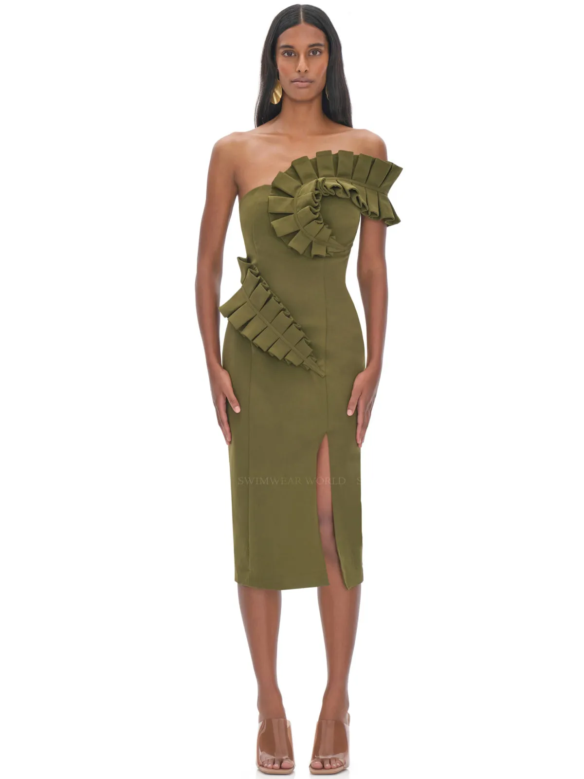 Kamala Midi Dress ::RET