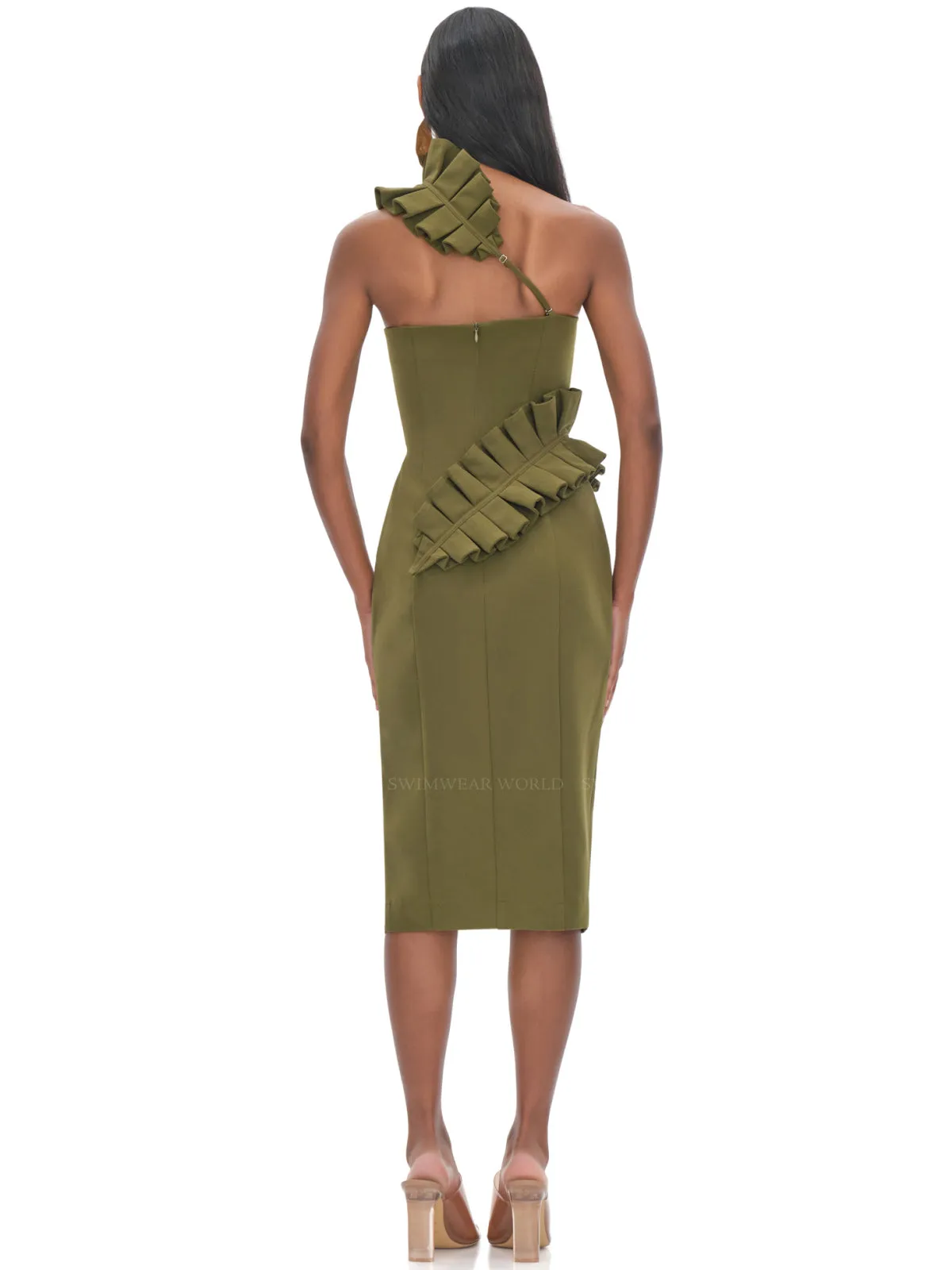 Kamala Midi Dress ::RET