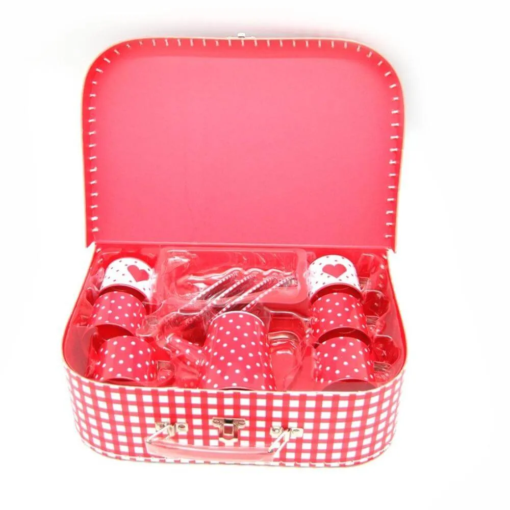 Kaper Kids Hearts Tea Set