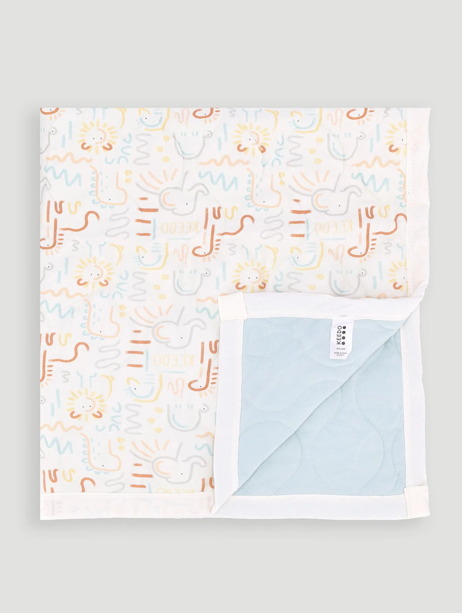Keedo Reversible Quilted Blanket
