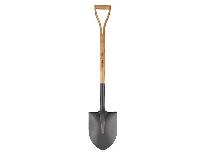 Kent & Stowe Carbon Steel Round Nosed Shovel, FSC