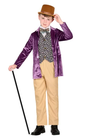 Kids Chocolate Man Costume