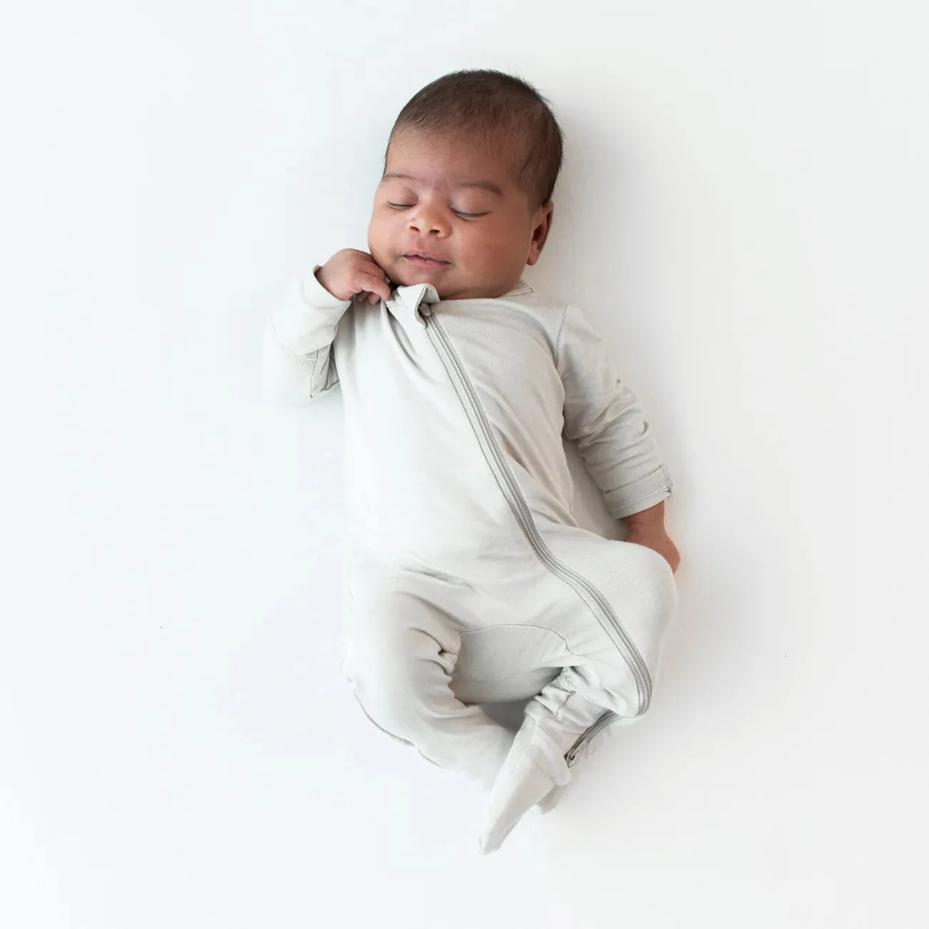 Kyte Baby Oat Zippered Footie