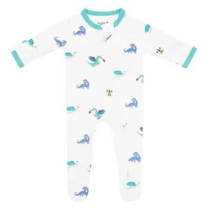 Kyte Baby Zippered Footie - Dragon