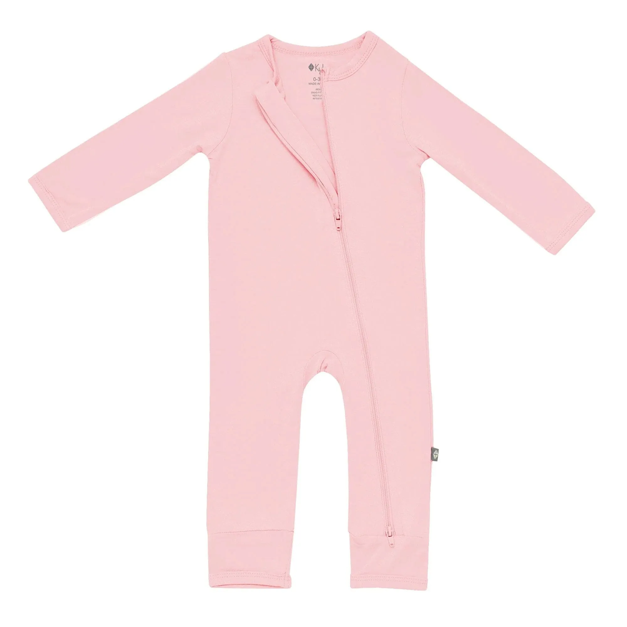 Kyte Baby Zippered Romper - Crepe