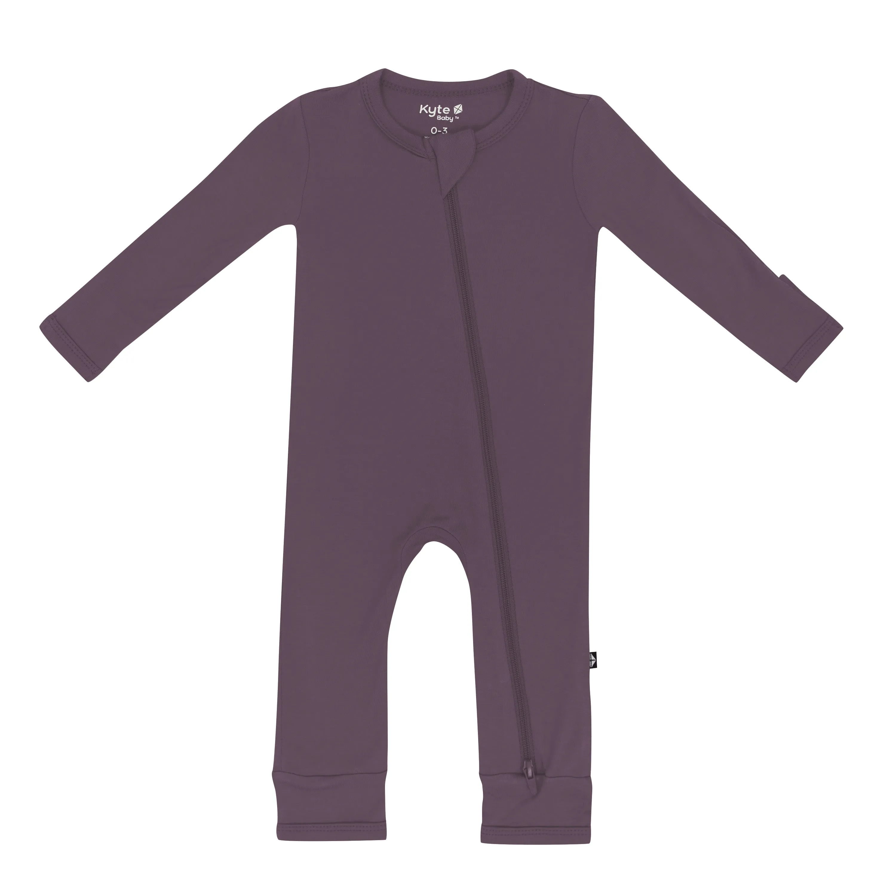 Kyte Baby Zippered Romper - Currant