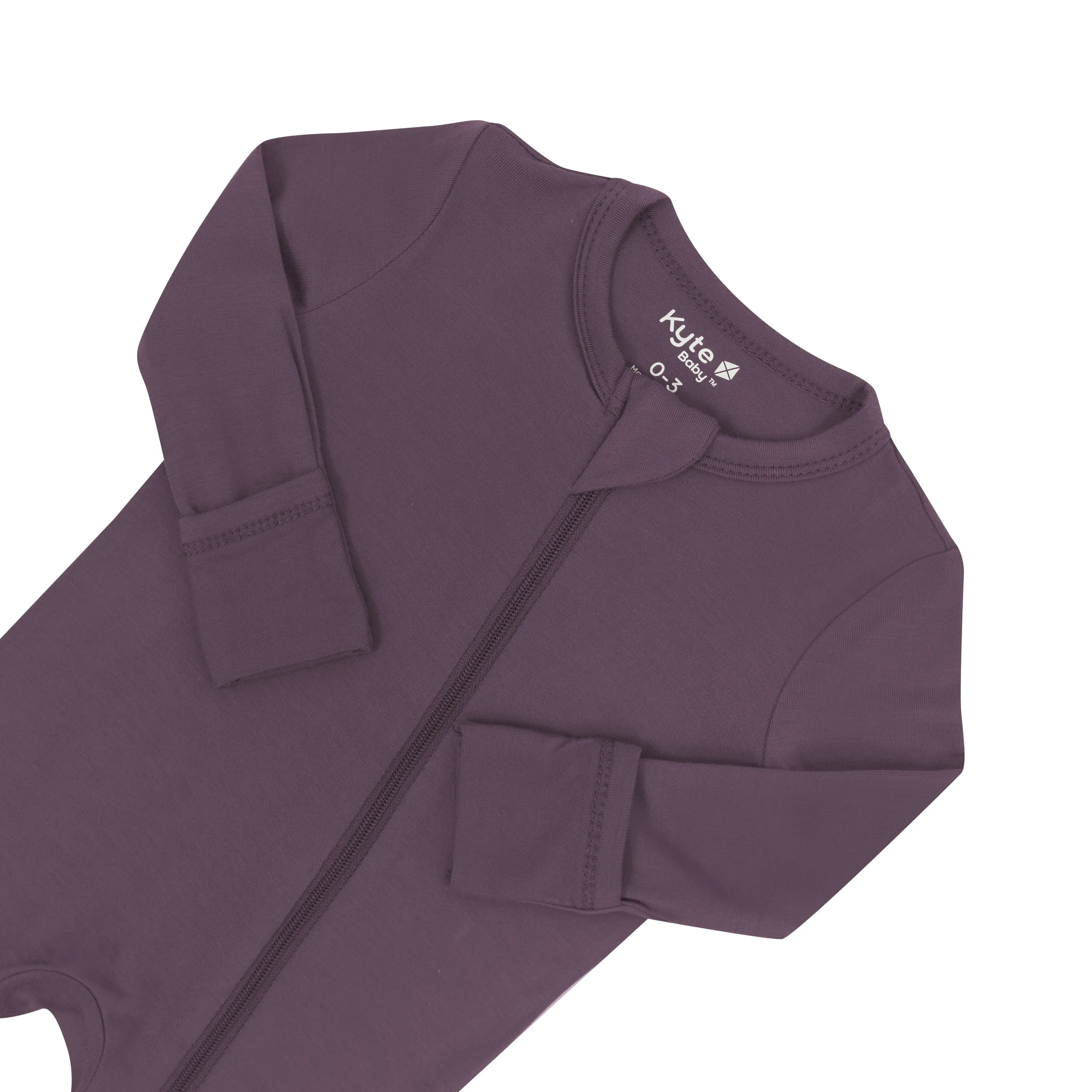 Kyte Baby Zippered Romper - Currant