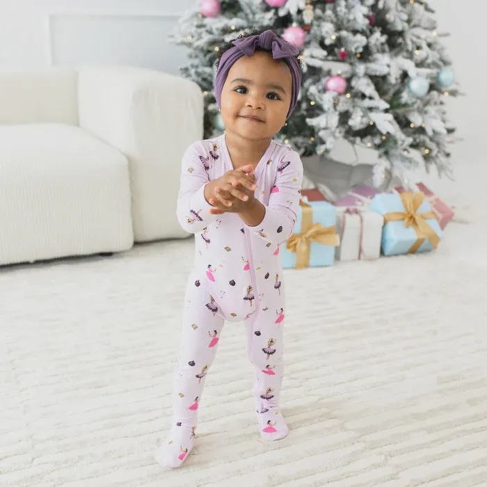 Kyte Zippered Footie in Sugar Plum