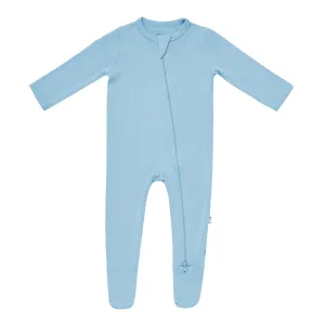 Kyte Zippered Footie- Stream