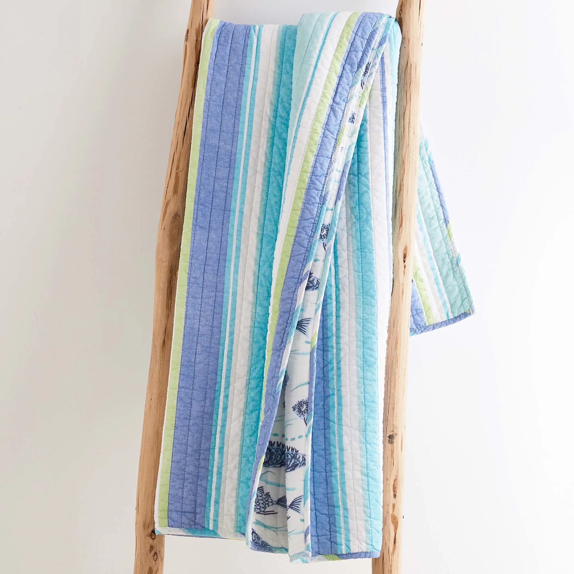 Laida Beach Quilted Throw