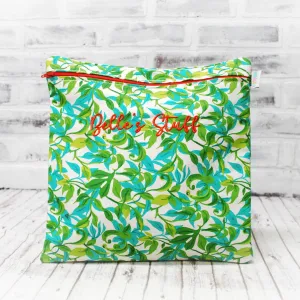 Leafy Vines Personalized Reusable Food Bag
