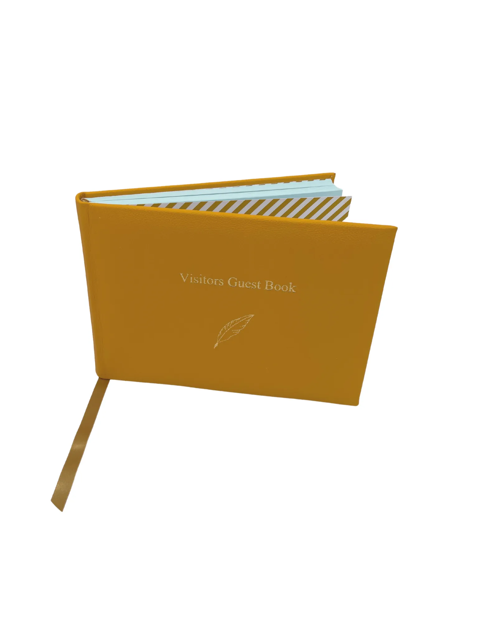 Leather Bound Visitors Guest Book
