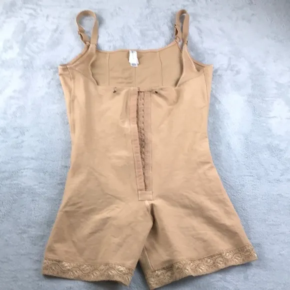 Leonise Women's Firm Compression BoyShorts Bottom Body Shaper Nude Size XL NWOT