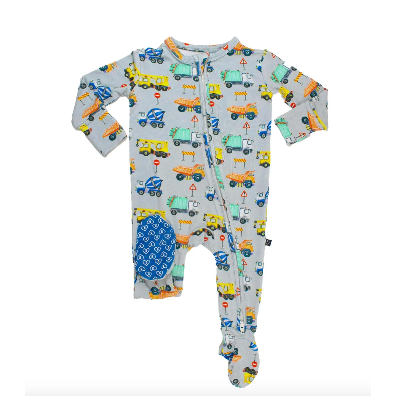 LEV Baby Mark Zippered Footie
