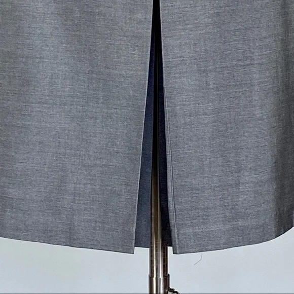 Lida Baday Front and Back Slit Silk Blend Skirt 10