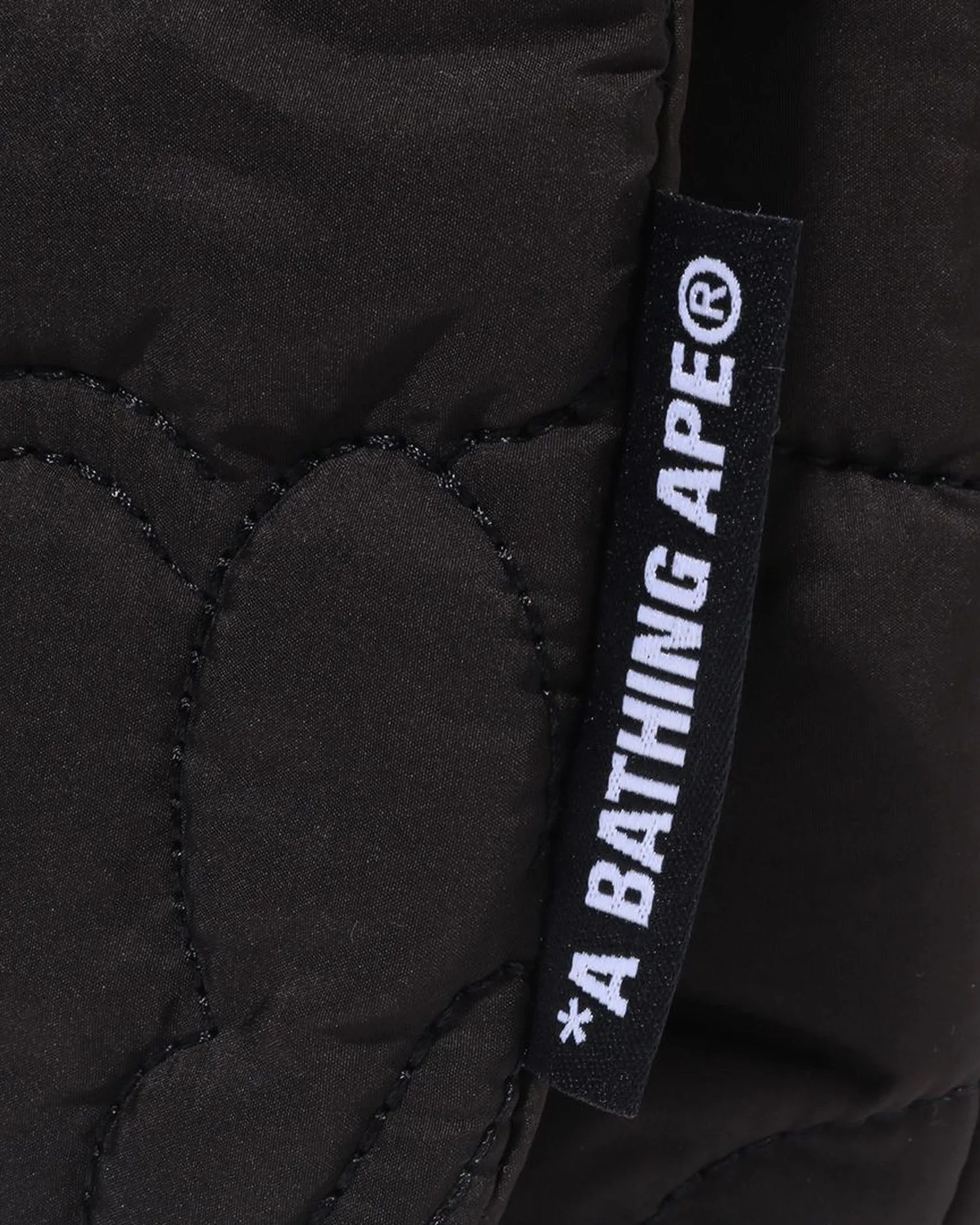 Line Camo Quilted Shoulder Bag