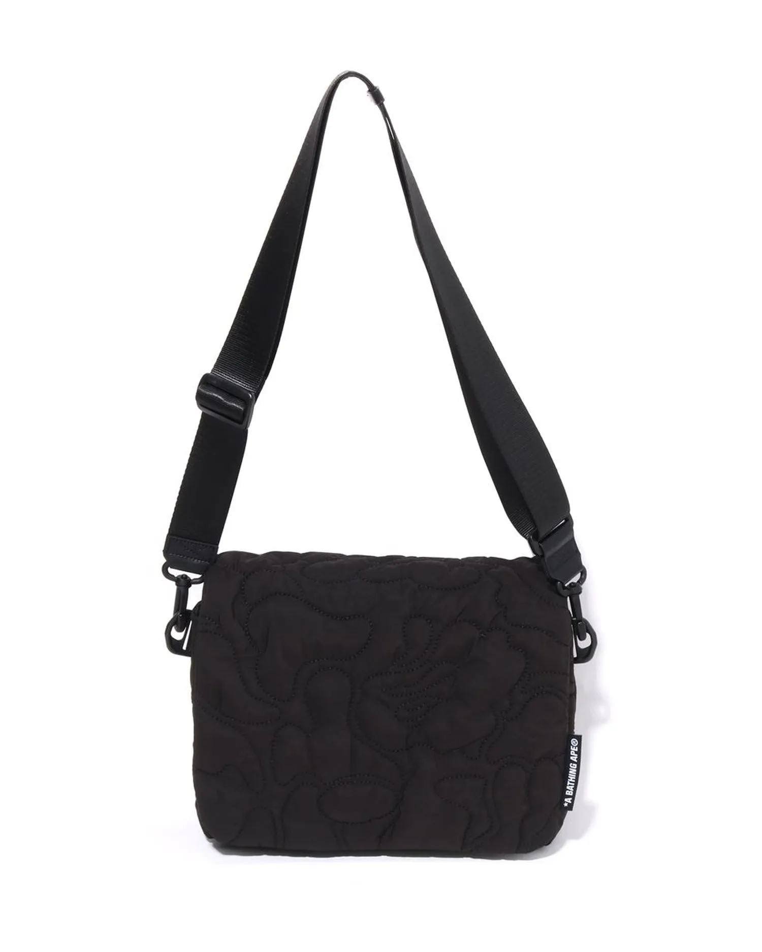 Line Camo Quilted Shoulder Bag