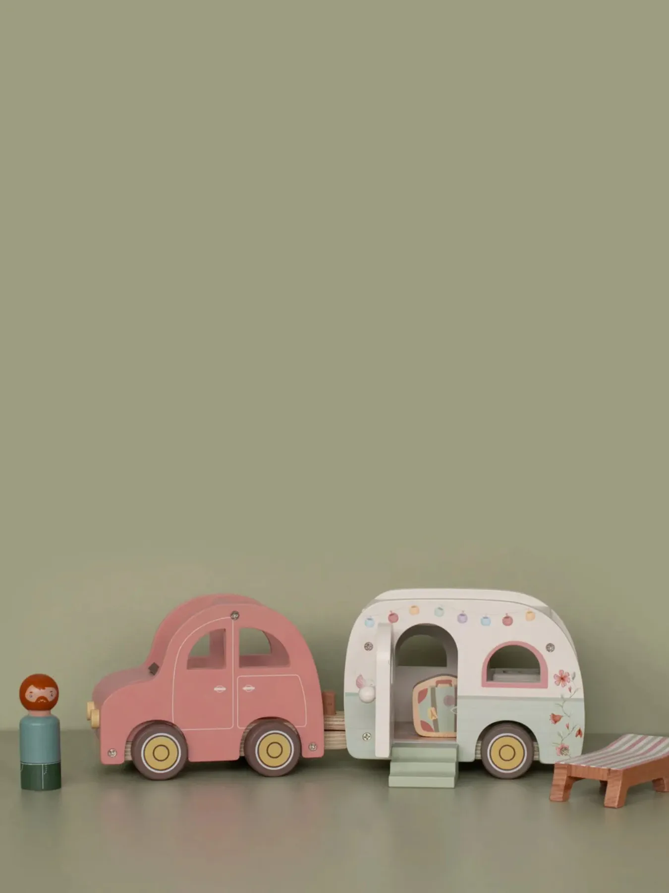 Little Dutch Toy Campervan With Car