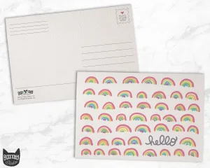 Little Rainbows Hello - 48 Postcards