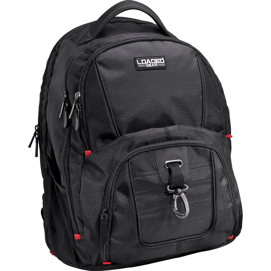 Loaded Gear GX-100 Utility Laptop Backpack, Water and Scratch Resistant | BJ11900