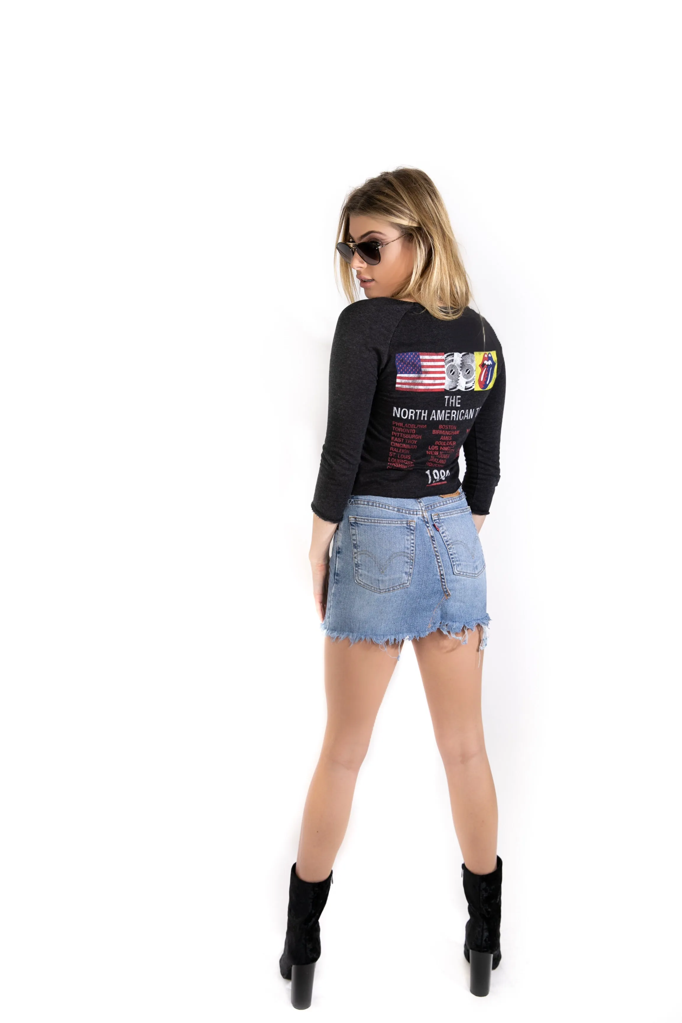 Look At Me Rolling Stones Top