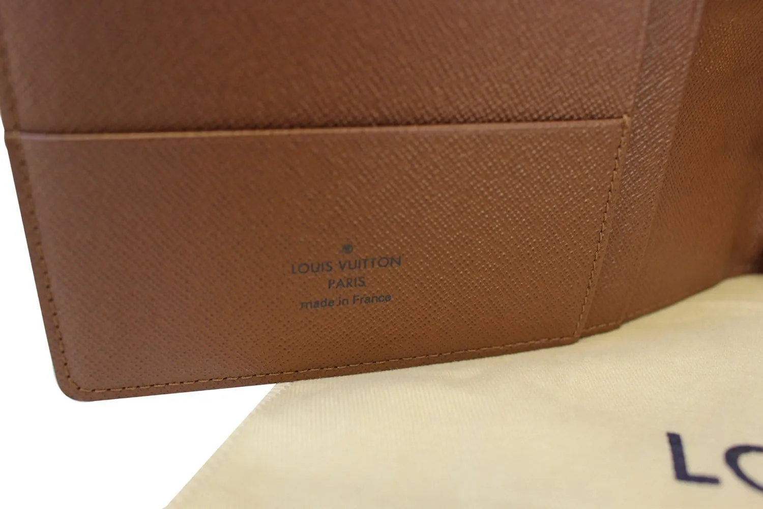 LOUIS VUITTON Monogram Canvas Agenda GM Planner