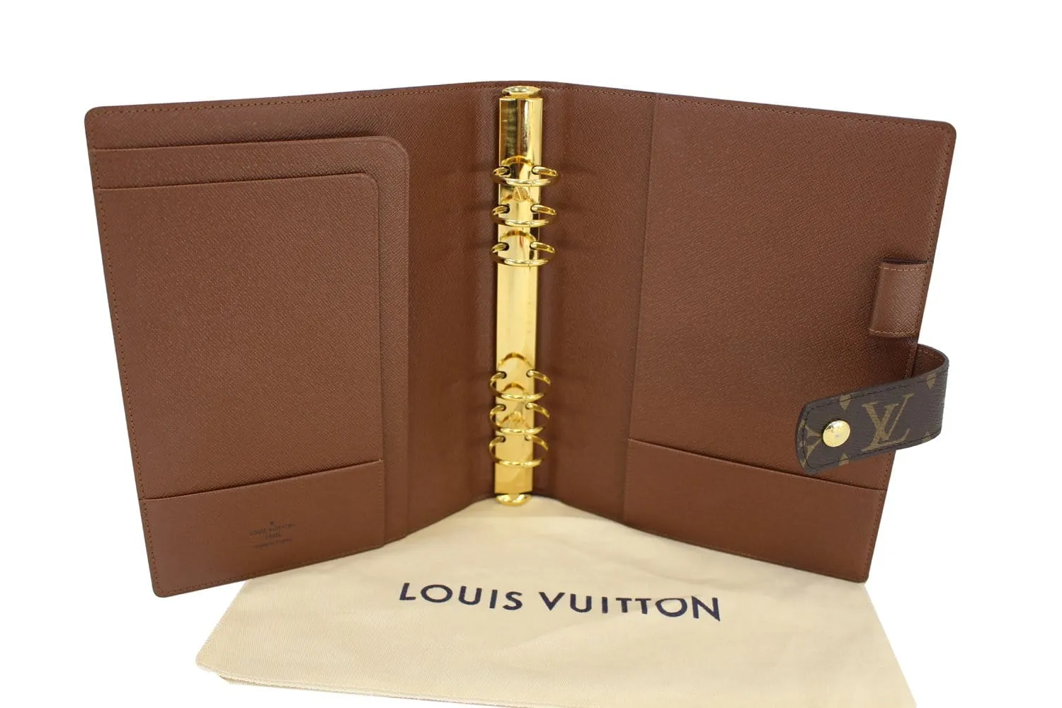 LOUIS VUITTON Monogram Canvas Agenda GM Planner
