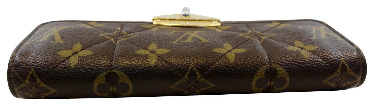 LOUIS VUITTON Monogram Canvas Sarah Etoile Wallet