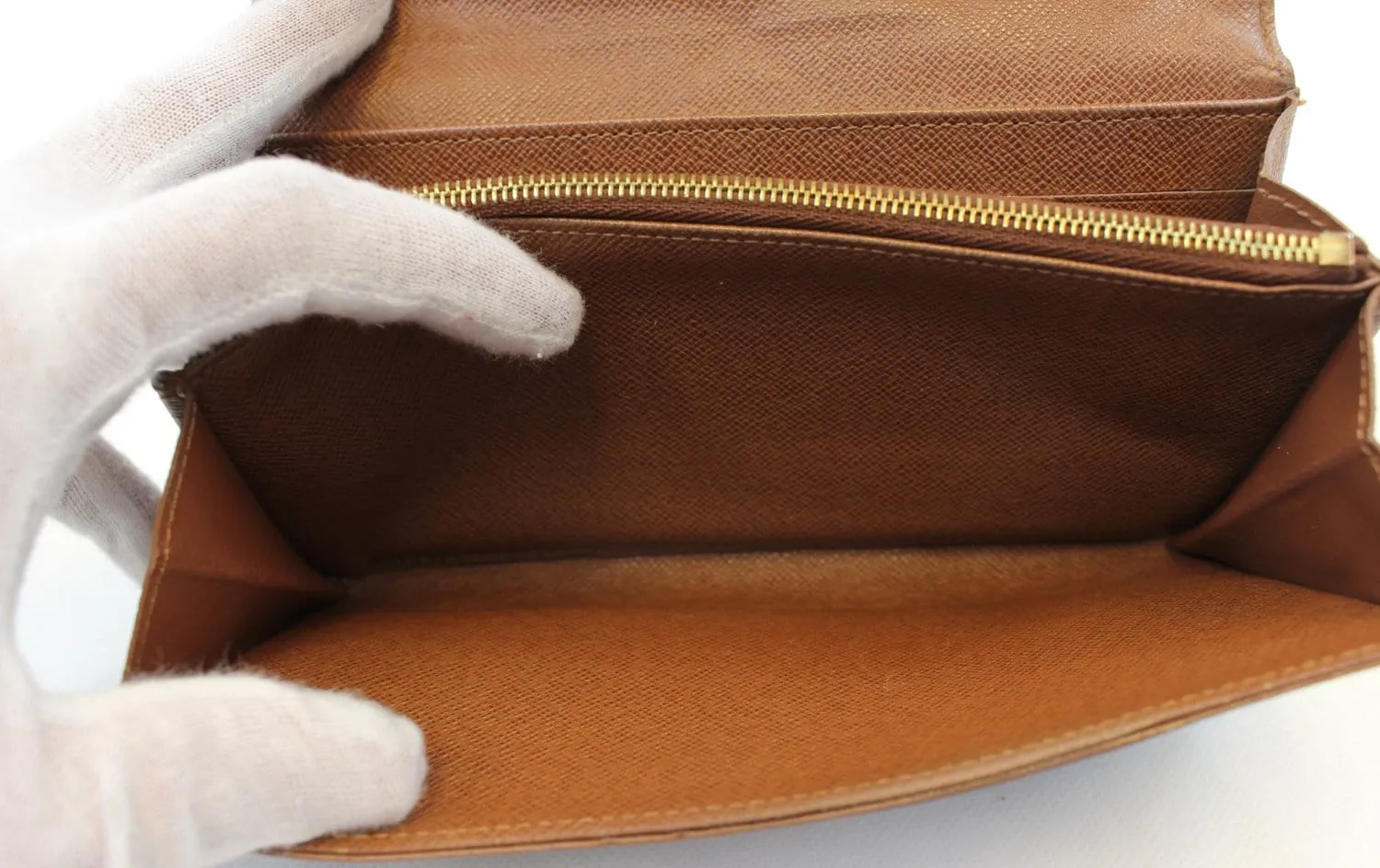 LOUIS VUITTON Monogram Canvas Sarah Etoile Wallet